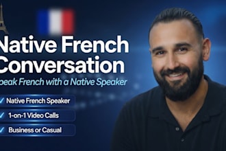 speak native french with you