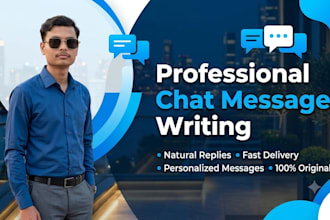 write engaging chat messages and dating conversation replies