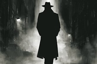 do noir, horror and dark comic book art and illustrations