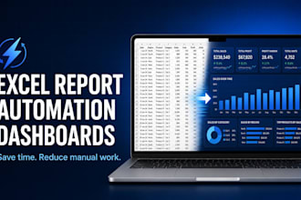 automate your excel reports and dashboards