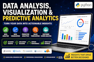 perform data analysis visualization and predictive analytics