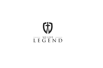 design live legend creative genius logo