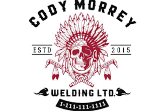 do high quaity custom welding logo design