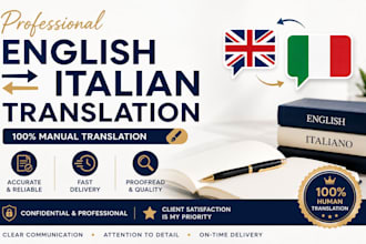 manually translate english to italian and italian to english