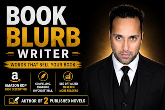 write an amazon KDP book blurb and book description