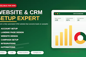 build a custom CRM website with modern features