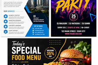 design professional flyer poster and brochure in canva