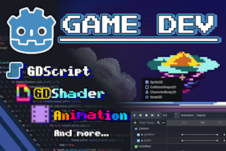 help you develop your 2d godot game on PC, mobile or web