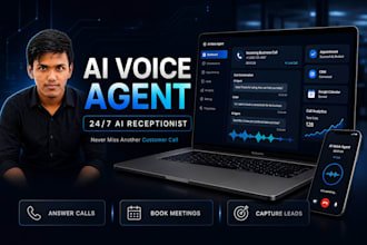 bulid ai voice agent for inbound calls and appointment booking