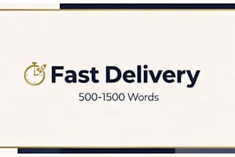 write SEO optimized articles in english or german