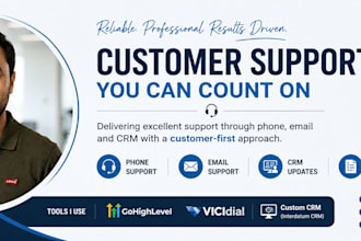 provide professional customer support via phone, email and chat