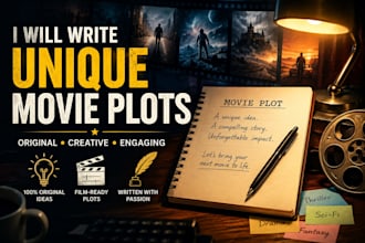 write an original movie plot with a unique story idea