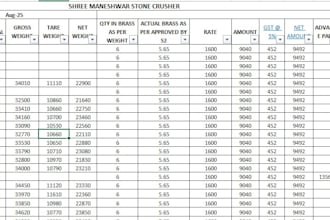 perfect excel data entry PDF to excel or word conversion typing