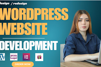 design and redesign responsive wordpress website