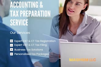 do accounting, ct and vat registration and filing in dubai uae