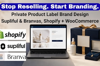 launch your private product label design brand on shopify via supliful branvas