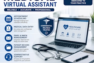 be your  medical virtural assistant