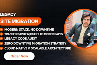 be your software developer for legacy PHP to next js migration