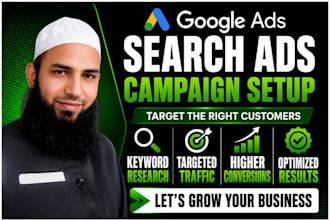 set up and optimize your google search ads campaign