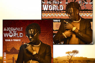 design an awesome cd cover and album artwork