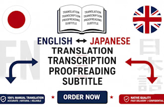 english to japanese and japanese to english translation transcript and subtitle