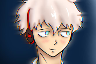 draw a custom cartoon pfp in your style