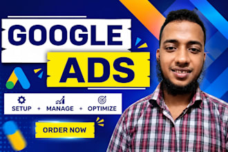 create, setup and manage google ads PPC campaigns or audit sem