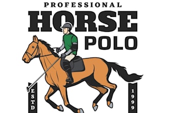 design modern awesome polo logo