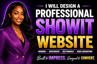 design showit website, redesign showit website and showit template