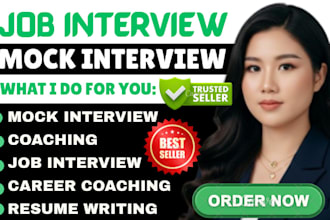 provide job mock interview coaching and career guidance