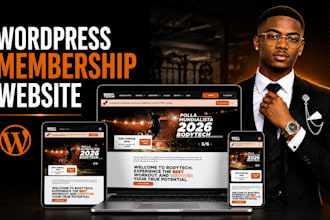 build wordpress membership website