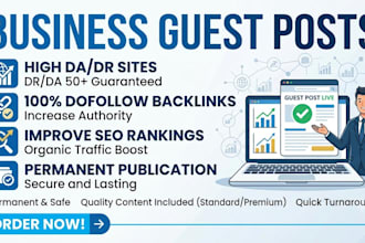 do high da business guest post with dofollow backlinks
