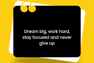 create social media posts and quote designs using canva