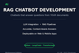 build chatbots that answers questions from your documents