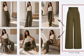 create ai fashion product photography for apparel brands