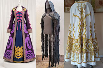 sew costume outfit cosplay costume fabric sewing anime outfit cosplay creation