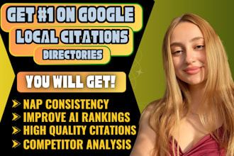 do local SEO, local citations, business directories, and nap listings