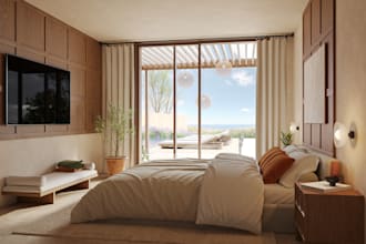 design your bedroom and create beautiful renders