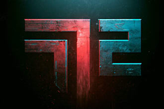 do a design futuristic cyberpunk logo or typography