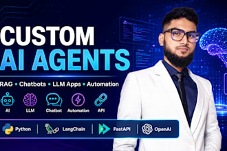 build ai agents using langchain, openai, claude, gemini, and mcp