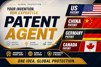 be your patent agent for uspto patent filing