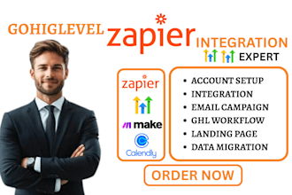 do gohighlevel integration zapier automation api webhook calendly integration va