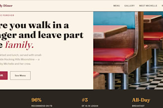 design a modern professional website for your small business
