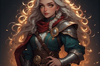 develop character design and concept art for your game