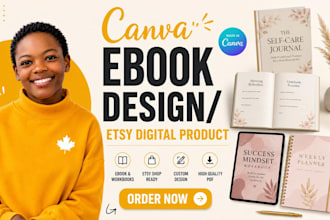 canva ebook design etsy digital product seo workbook design