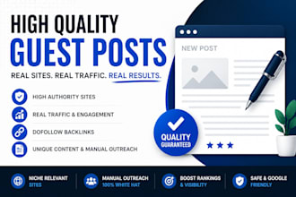 do high quality guest posting for SEO