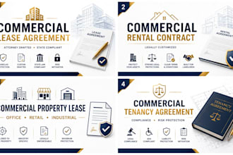 draft a tailored commercial property lease agreement for your needs