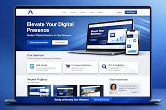 redesign your website for a modern professional look