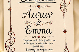 write beautiful handwritten letters, thank you cards and calligraphy