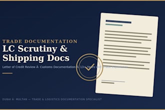 prepare export import shipping documentation for your shipment